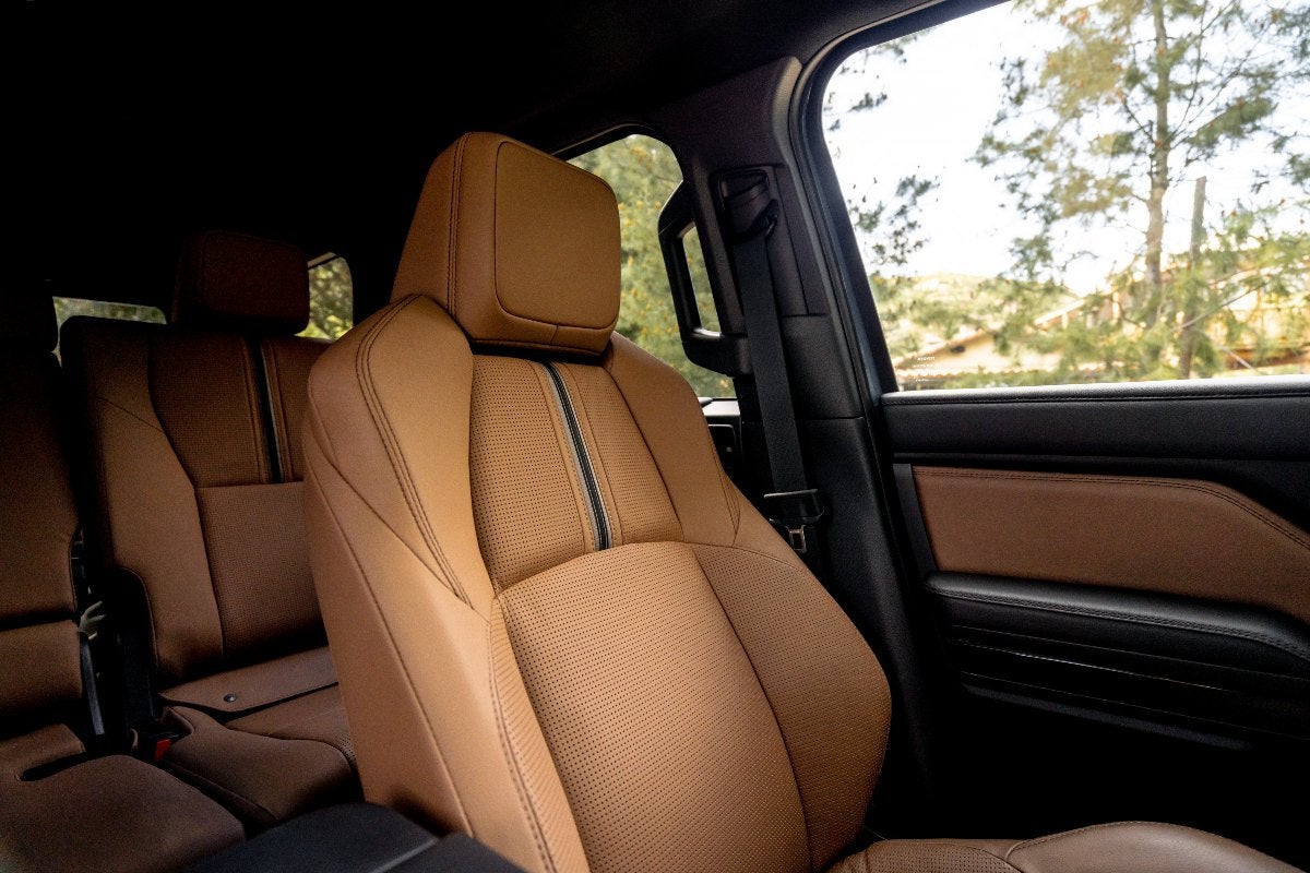 2025 Toyota 4Runner Interior Cabin Seating