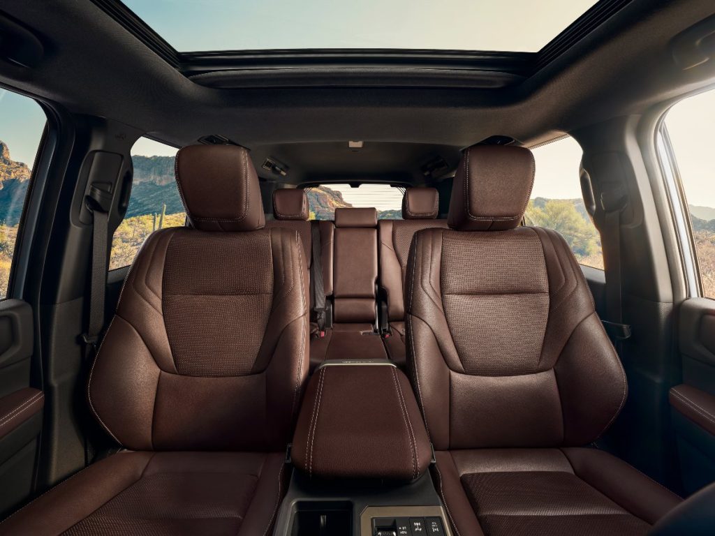 2024 Toyota Land Cruiser Interior Cabin Seating