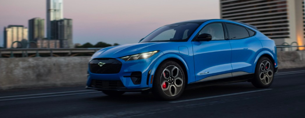 2024 Ford Mustang Mach-E Exterior Driver Side Front Profile