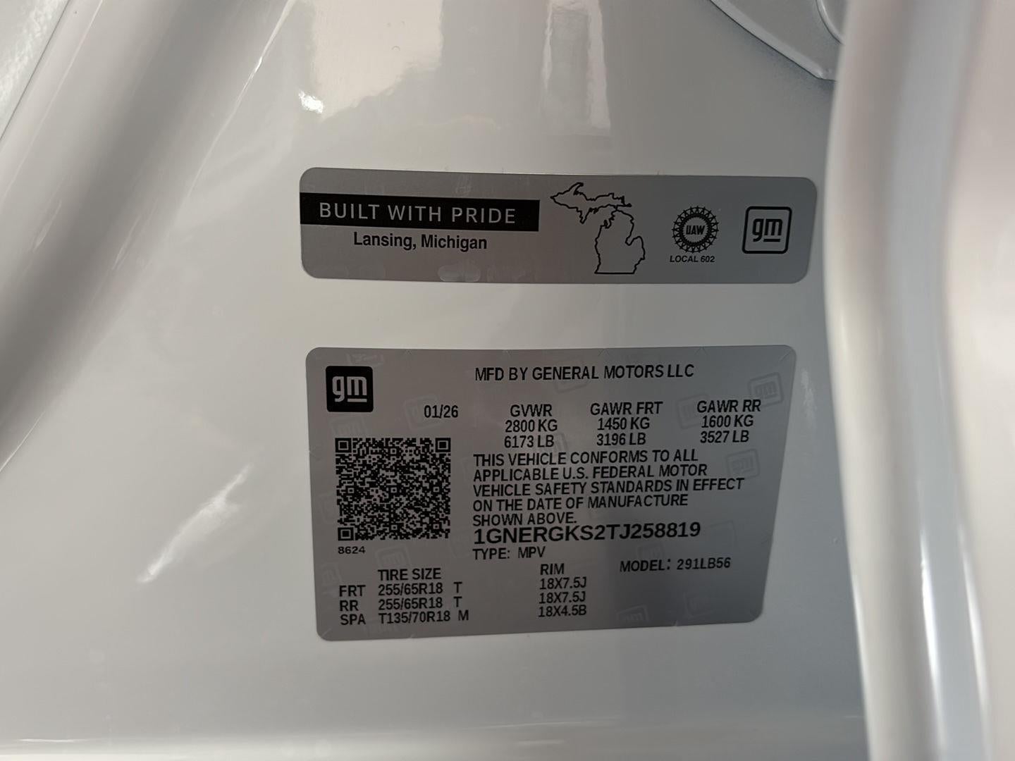 2026 Chevrolet Traverse LT