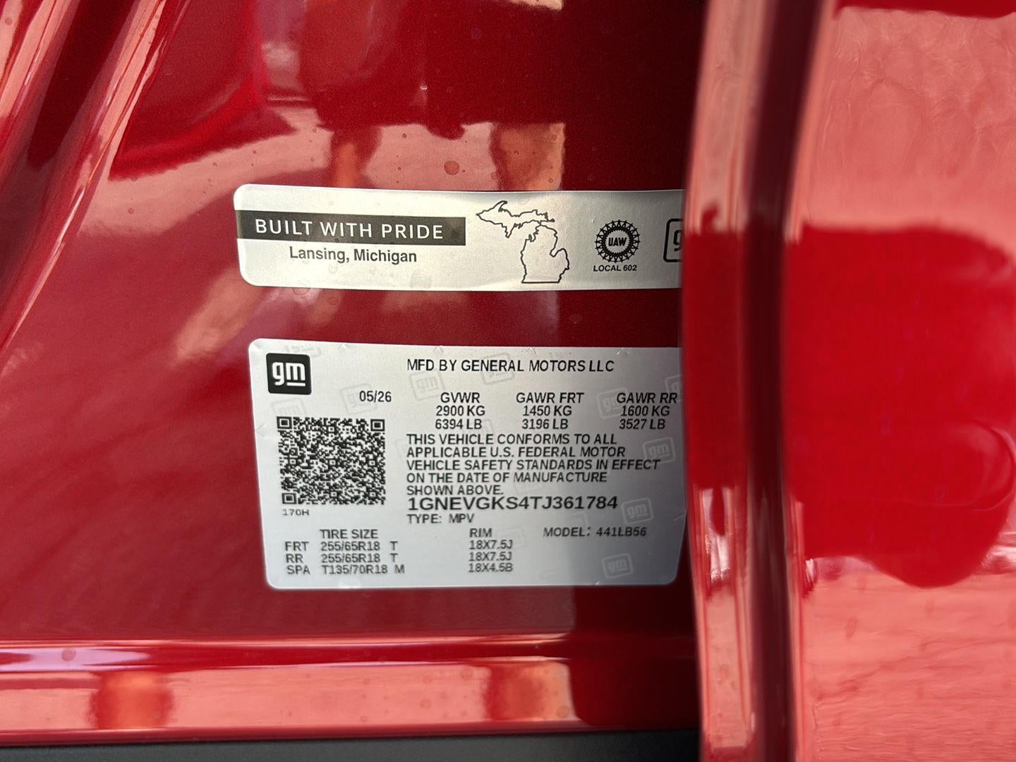 2026 Chevrolet Traverse LT