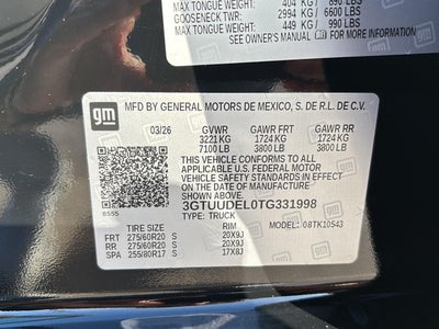 2026 GMC Sierra 1500 SLT