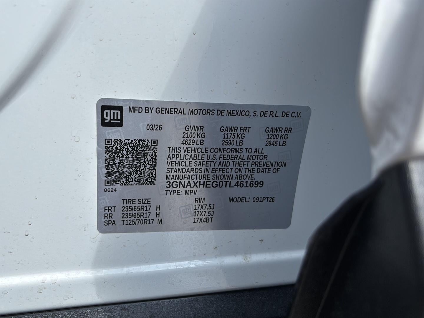 2026 Chevrolet Equinox FWD LT