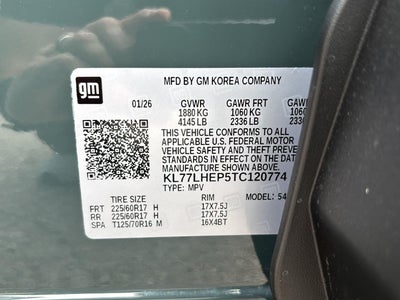 2026 Chevrolet Trax LT