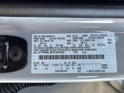2026 Ford F-150 Tremor