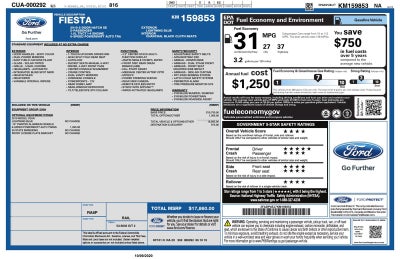 2019 Ford Fiesta SE