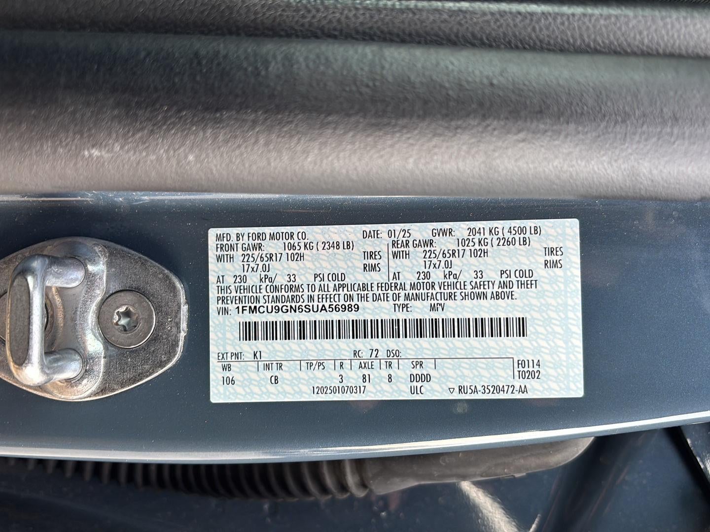 2025 Ford Escape Active