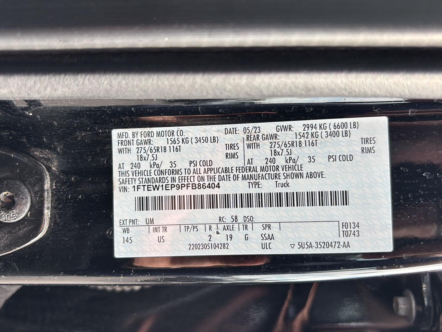 2023 Ford F-150 XLT