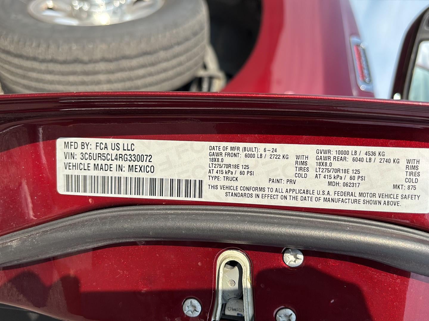 2024 RAM 2500 Tradesman