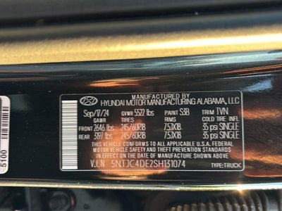 2025 Hyundai Santa Cruz SEL Activity