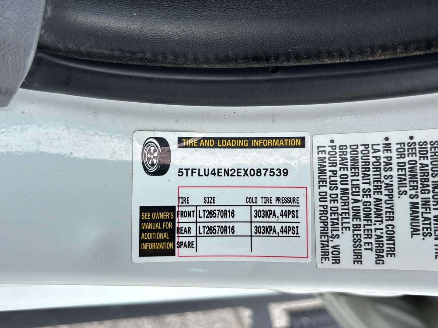 2014 Toyota Tacoma DOUBCAB
