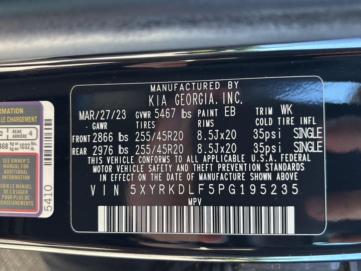 2023 Kia Sorento SX
