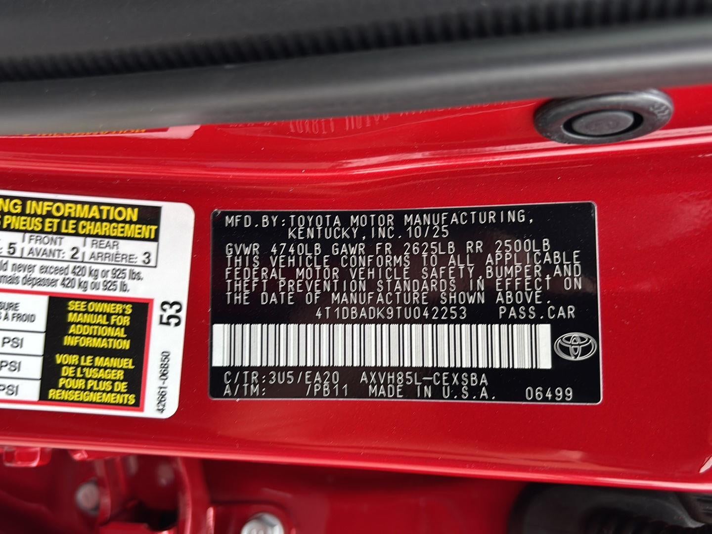 2026 Toyota Camry Nightshade AWD