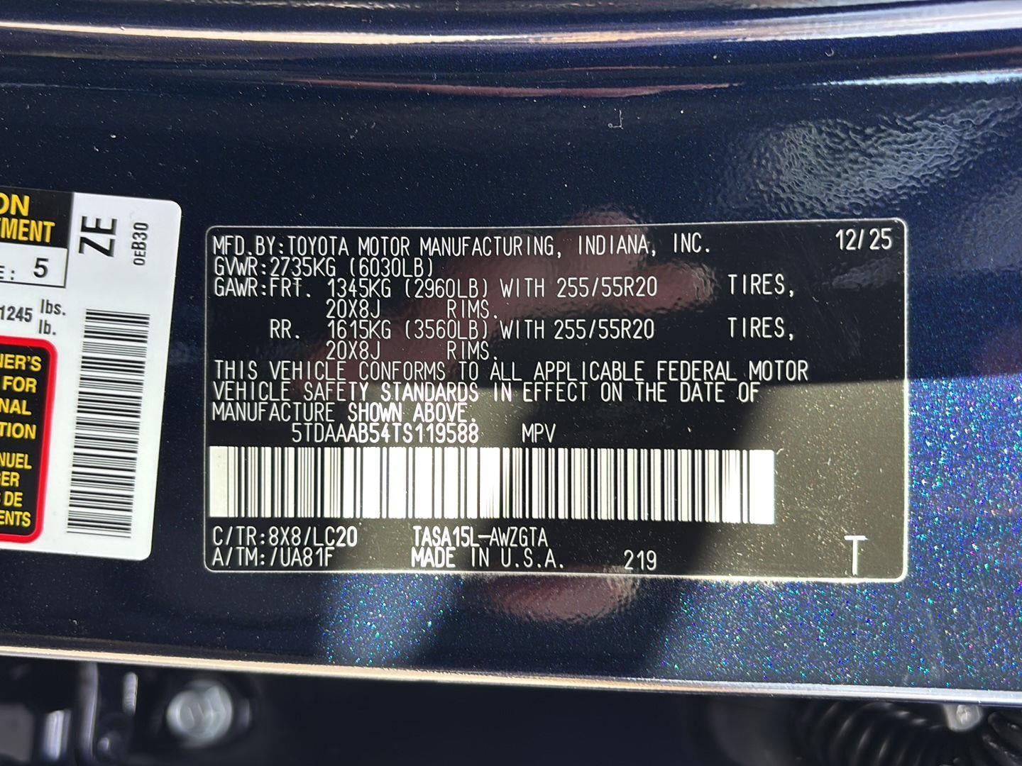 2026 Toyota Grand Highlander Limited