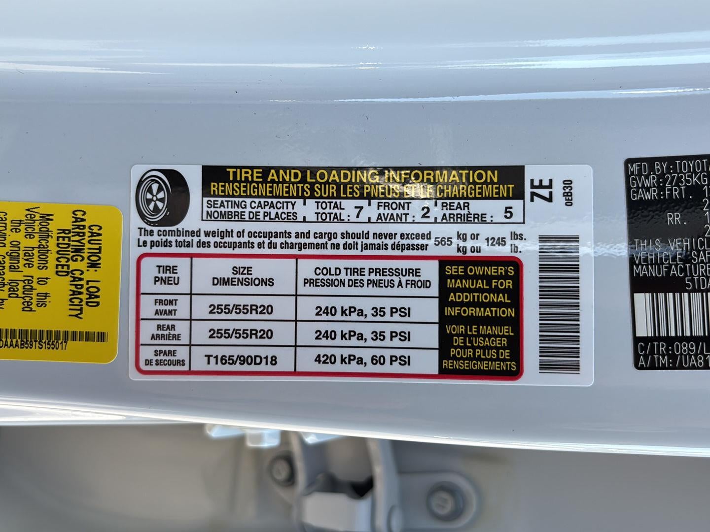 2026 Toyota Grand Highlander Platinum