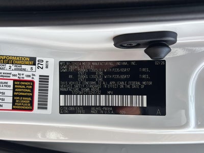 2026 Toyota Sienna XLE