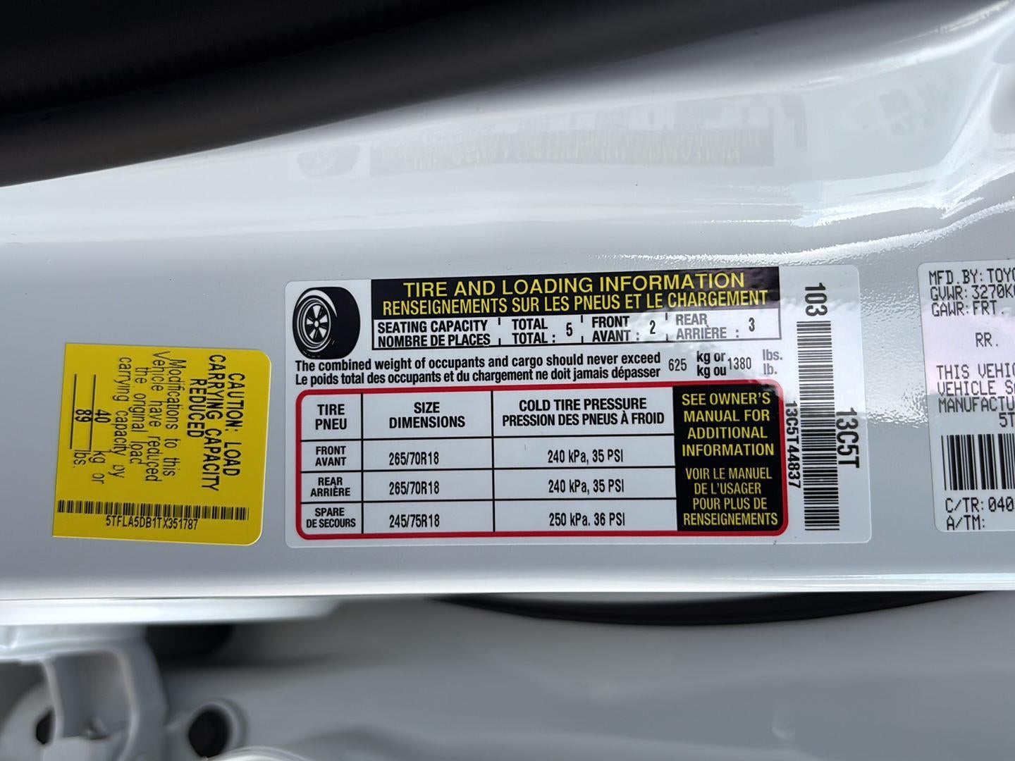 2026 Toyota Tundra SR5