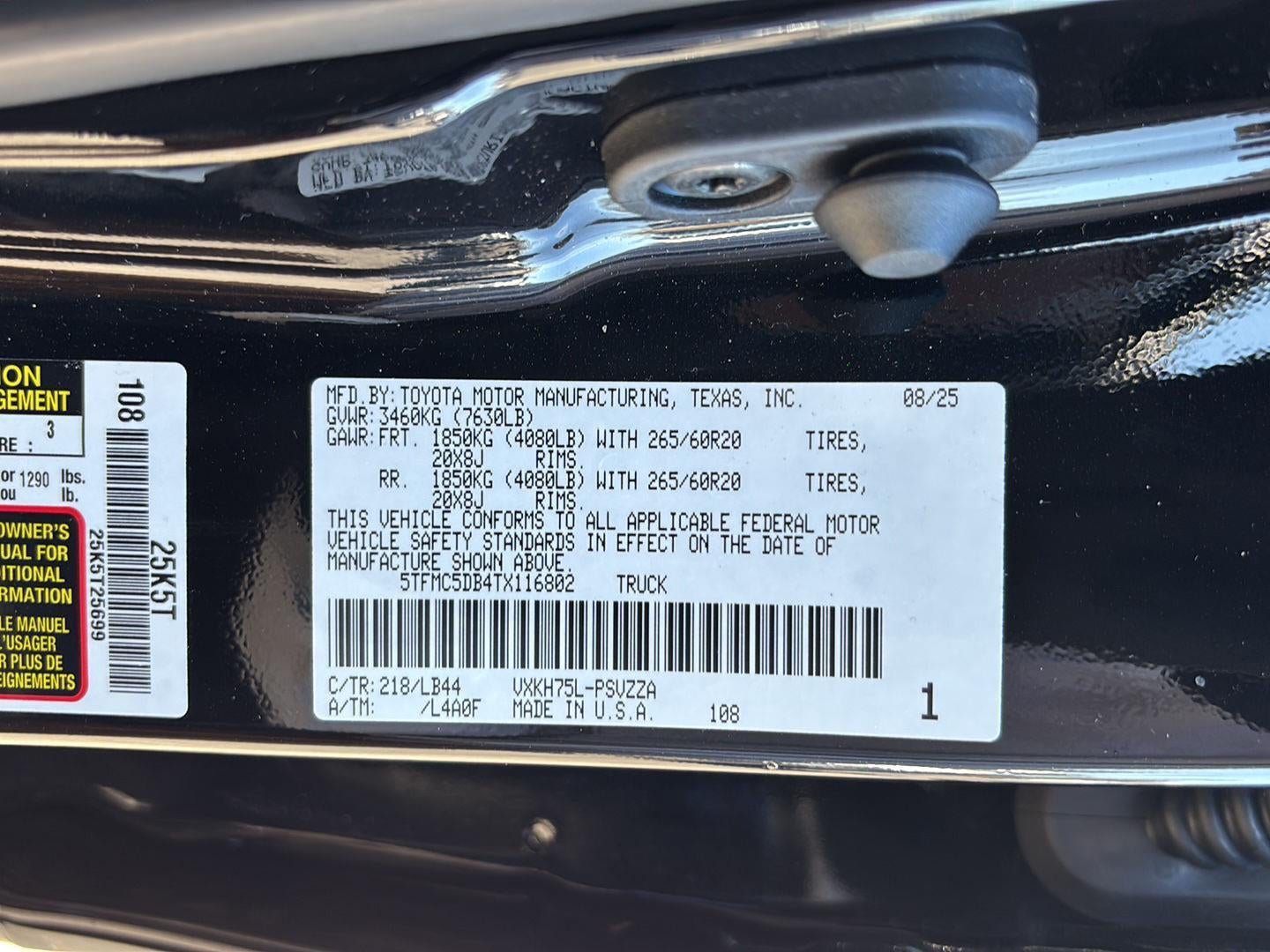 2026 Toyota Tundra i-FORCE MAX Tundra 1794 Edition