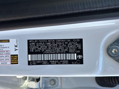 2026 Toyota Prius LE