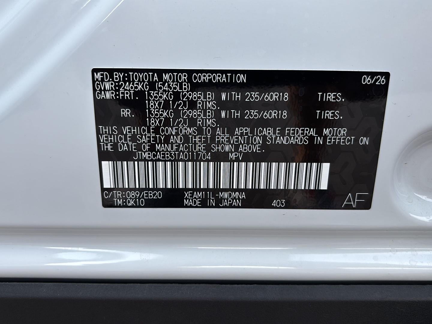2026 Toyota bZ XLE