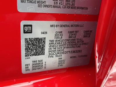 2026 Chevrolet Silverado 1500 LT