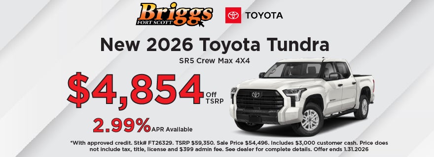 2026 Tundra Special