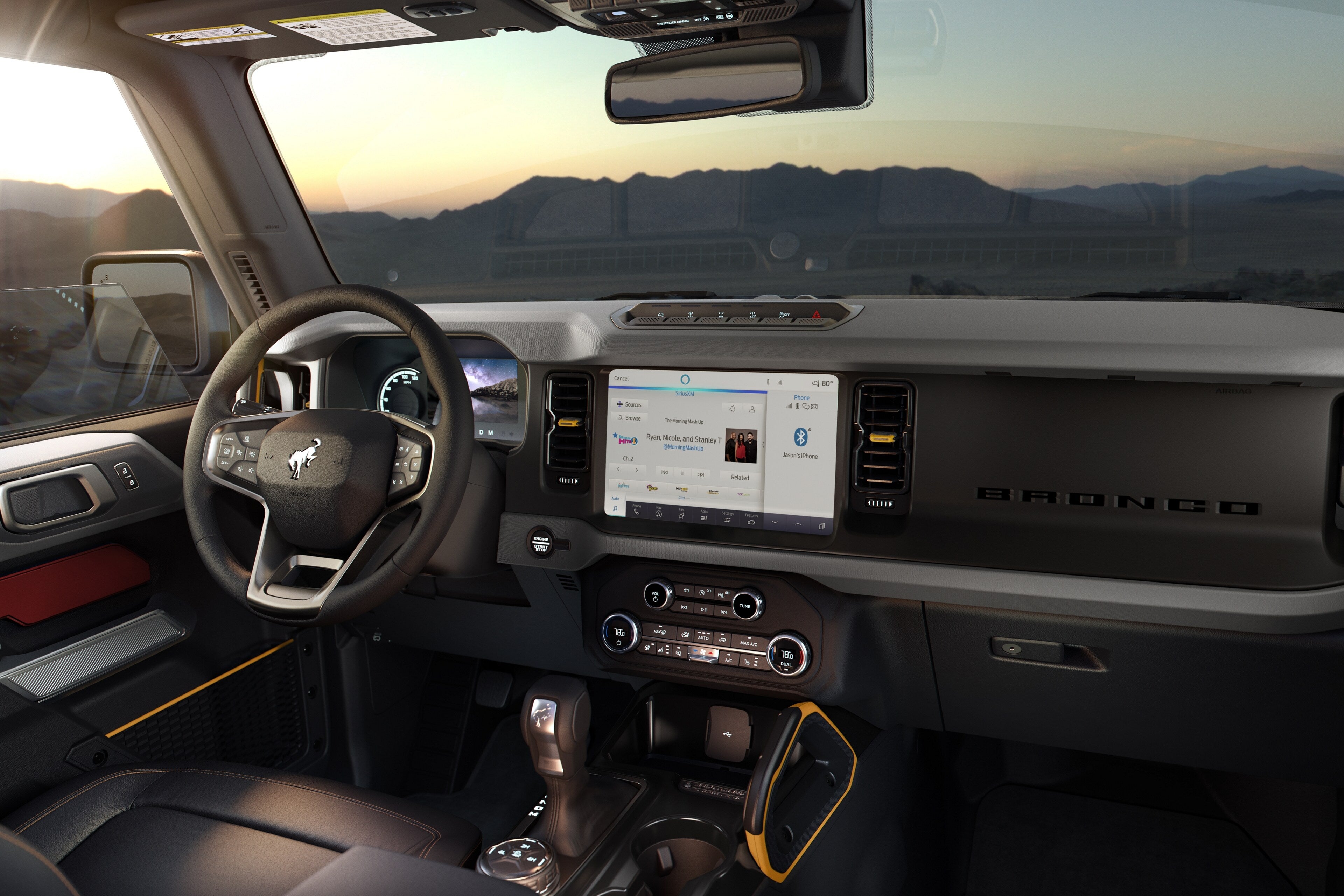 2024 Ford Bronco Interior Cabin Dashboard