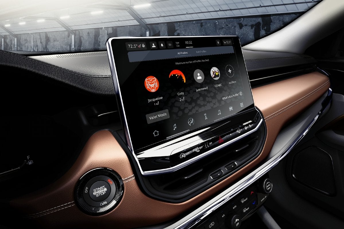 2024 Jeep Compass Interior Cabin Dashboard