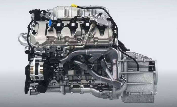 2025 Ford Mustang GT Engine Cutaway