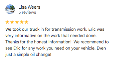 Briggs Fort Scott - Google Review 2