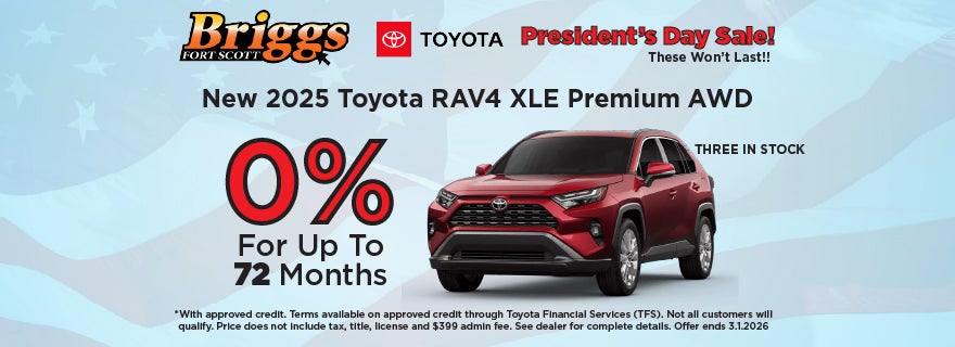 New 2025 Toyota RAV4 XLE Premium AWD