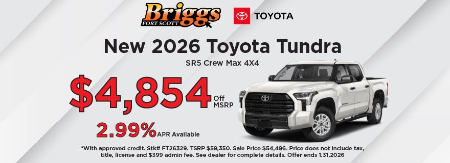 2026 Tundra Special