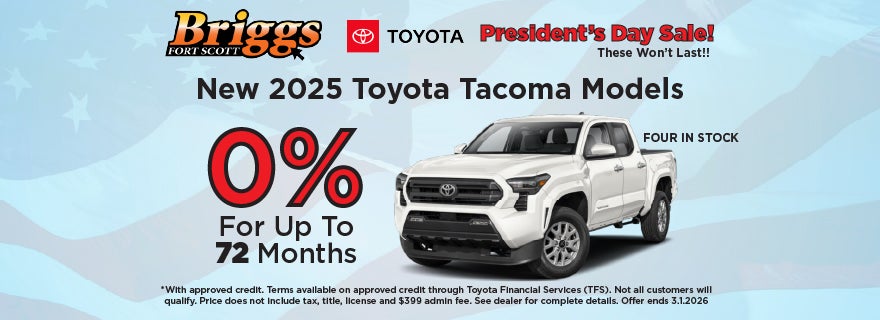 2025 Toyota Tacoma Models